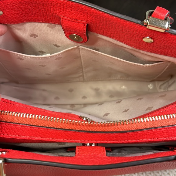 Kate Spade Leila Medium Satchel Bag - Picture 8 of 14